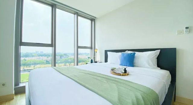 Homey And Cozy Stay 1Br Branz Bsd City Apartment, Book Apartment Legok West Java