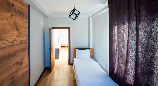 Одноместный люкс с 2 комнатами с видом на горы İmroz Otel