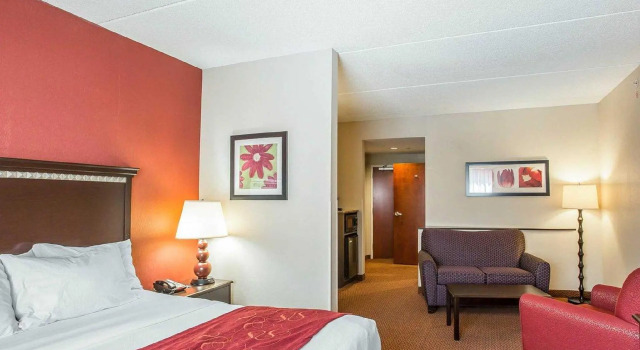 Двухместный люкс c 1 комнатой Comfort Suites Manchester near Arnold AFB