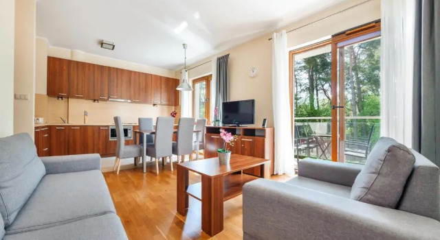 Апартаменты с 2 комнатами Villa Cztery Pory Roku, Sun & Snow