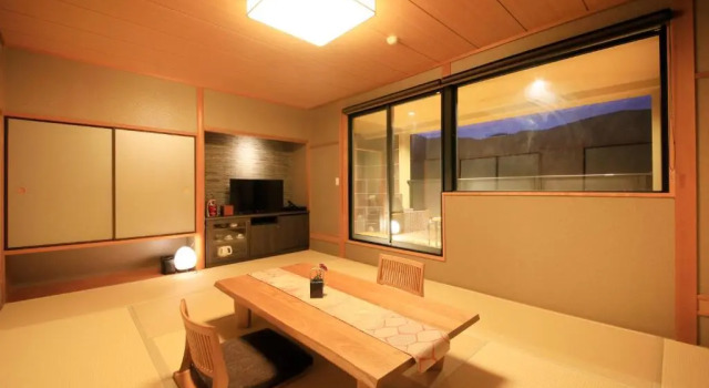 Номер with Open-Air Bath Japanese-Style Отель Tensui Saryo