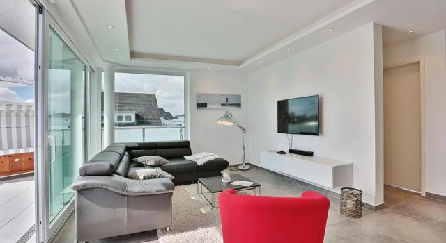 Haus Wolburgstraße 1 Haus Wolburgstraße 1a Penthouse Haifisch Appartement 5, Забронировать Апартаменты/квартира Тиммендорфер-Штранд Bay of Lubeck