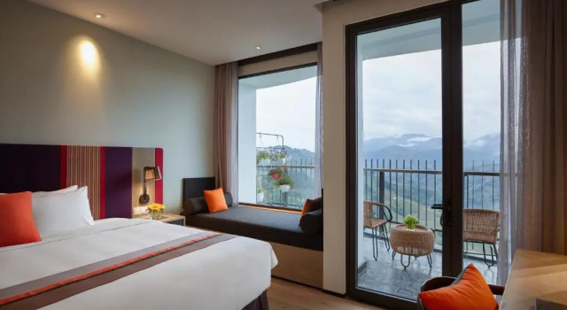 Двухместный номер Deluxe с видом на сад Paos Sapa Leisure Hotel