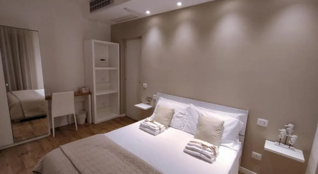 Standard- dobbelt værelse med altan med havudsigt Seabed superior rooms