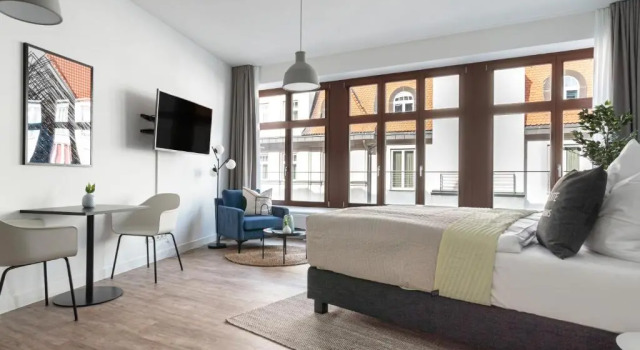 Двухместный люкс Limehome Leipzig Am Brühl