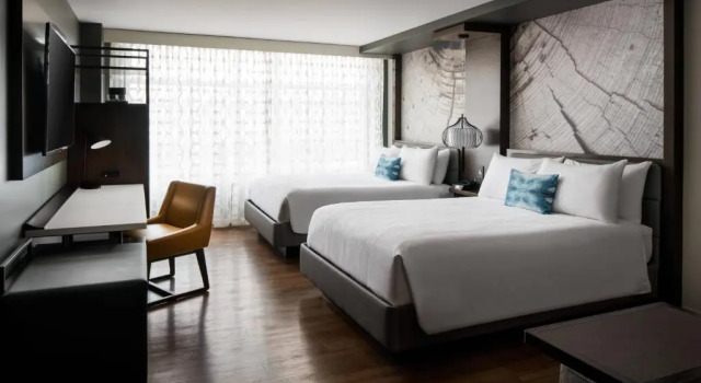 Четырёхместный номер Standard Morgantown Marriott at Waterfront Place