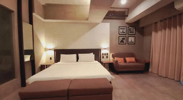 Studio Stay Servce Aprtmnt 2pax allows 3pax 17077