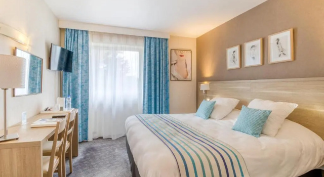 Двухместный номер Superior с видом на сад Brit Hotel le Cygne