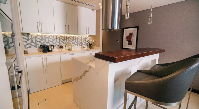 Апартаменты Deluxe c 1 комнатой с видом на море The Townhouses The Pearl