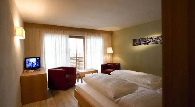 Двухместный номер Deluxe с балконом и с видом на горы Hotel Ostaria Posta