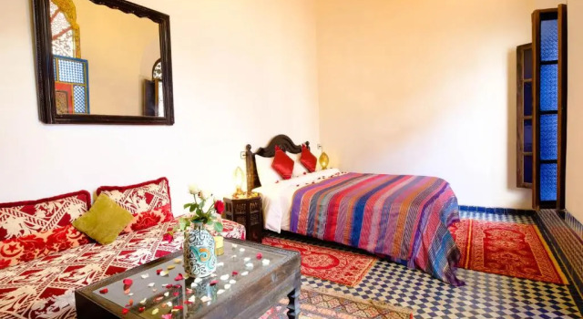 Standart dört kişilik oda Riad Tafilalet