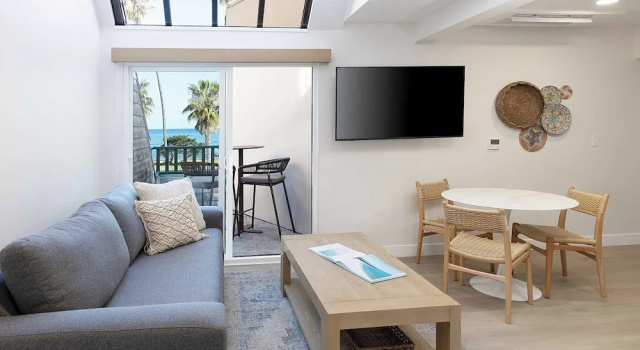 Двухместный люкс Cove с видом на океан La Jolla Cove Suites
