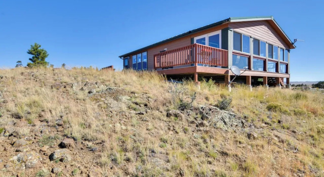 Коттедж Tranquil Cabin Getaway w/ Panoramic Mtn View!