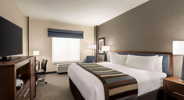 Standardowy dwuosobowy pokój Courtyard by Marriott Seattle SeaTac Airport