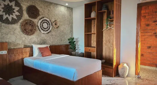 Двухместный номер Deluxe Caldera Hotel & Restaurant