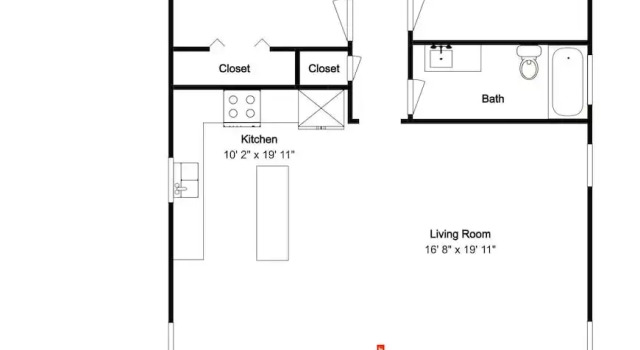 Cottage 2 camere con balcone Fish Tales by Miss Kitty’s