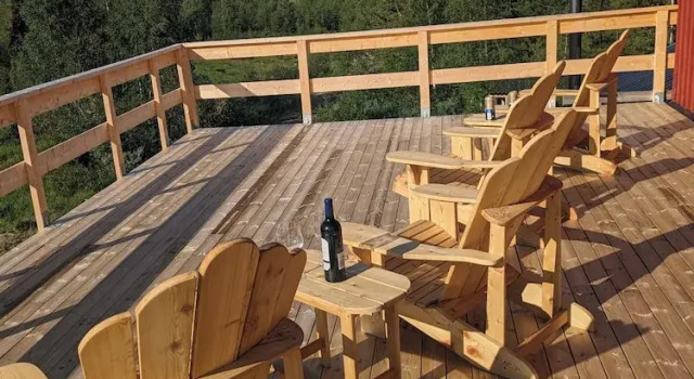 Aurora Lodge, Prenota Casa vacanze Hotel a Lapponia Svedese con parcheggio, Parcheggio