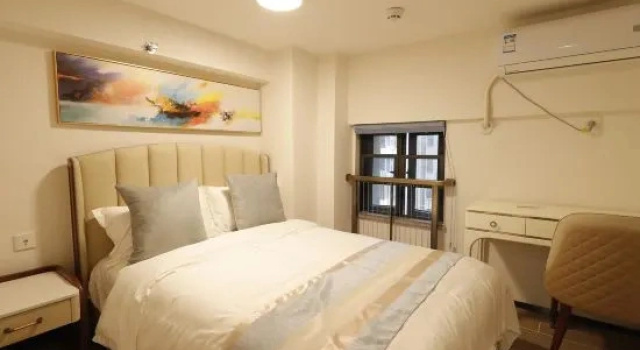 Семейный люкс с 2 комнатами с видом на сад Yilun Hotel Zhangzhou Haihua Island