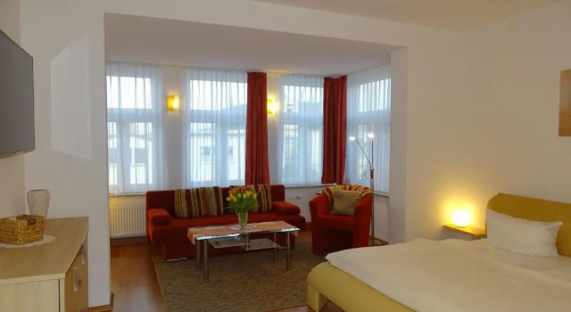 Студия Ferienwohnungen Stranddistel