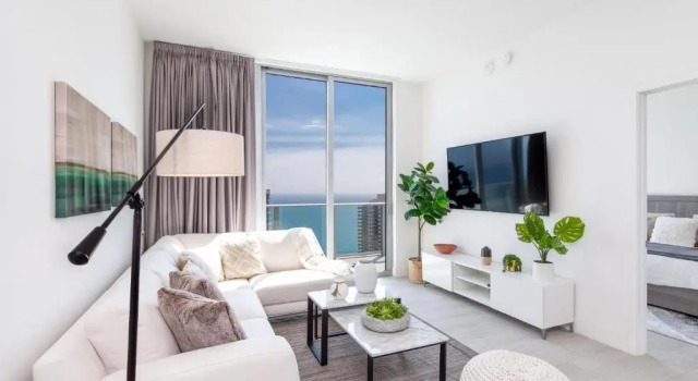 Luxury Penthouse Rental two bedroom at Hyde Beach House Resort 43th floor Miami