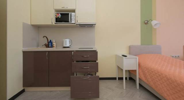 Двухместные апартаменты c 1 комнатой Home Like (Хоум Лайк) на улице Белорусская 3