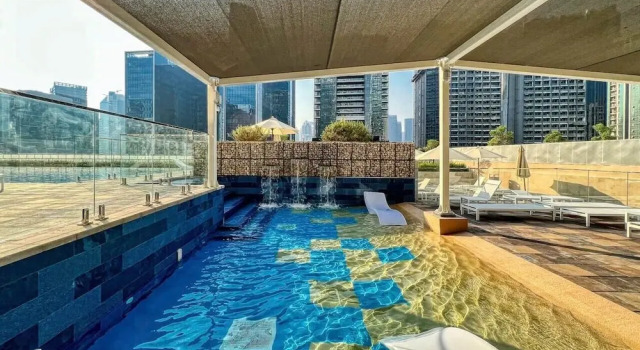 Апартаменты Waterfront 2BR w Canal View Near Burj Khalifa