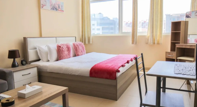Studio Apartment in Silicon Gates 4, Забронировать Апартаменты/квартира Dubai Silicon Oasis , рядом с Университет Зайед