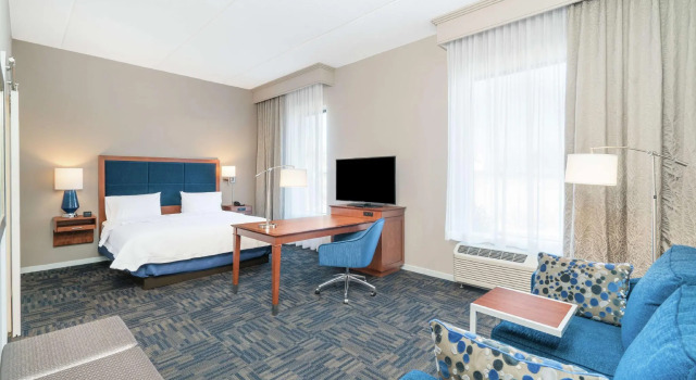 Двухместная студия Hampton Inn & Suites Newburgh Stewart Airport, NY