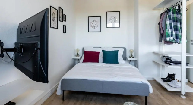 Marvlex ☆ Modernes Studio mit WIFI und NETFLIX, Забронировать Отель Целле Люнебургская пустошь, рядом с Hoppener Haus