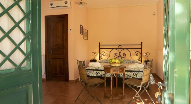 Трёхместный семейный номер Standard с видом на сад Agriturismo San Leonardello
