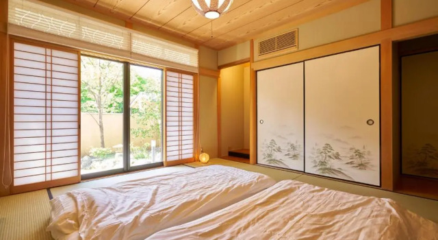 Четырёхместный номер Standard Guesthouse Nijo Fukuro-Tei