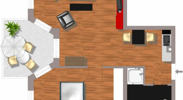 Freiburg-Desing-Apartment 1, Забронировать Апартаменты/квартира Апартаменты Фрайбург-им-Брайсгау, рядом с Институт Гёте, Апартаменты/квартира
