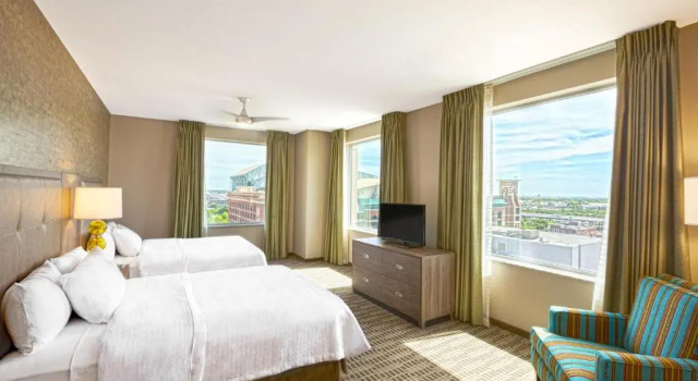 Четырёхместный люкс Homewood Suites by Hilton Houston Downtown