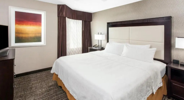 Двухместный люкс c 1 комнатой Homewood Suites by Hilton Indianapolis At The Crossing