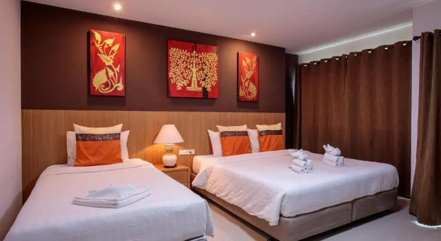 Трёхместный номер Deluxe Huen Jao Ban Hotel