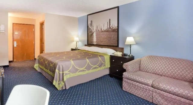 Номер Business Super 8 by Wyndham Rockford I-90 Casino District