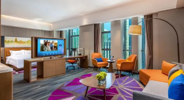 Люкс Hampton by Hilton Guiyang Convention Center（AYDC）