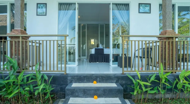 Двухместный номер Deluxe c 1 комнатой с балконом и с красивым видом из окна Puri Suksma Ubud