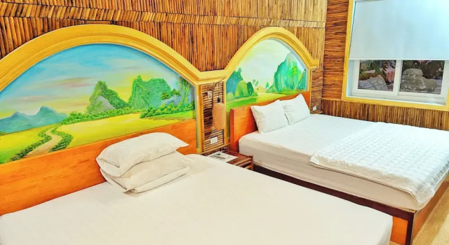 Трёхместный семейный номер Standard Ninh Binh Greenland Homestay