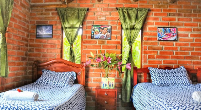 Kalera Lodge - Equator Face, Boek Hotel Hotels in Cotacachi met ontbijt, Ontbijt