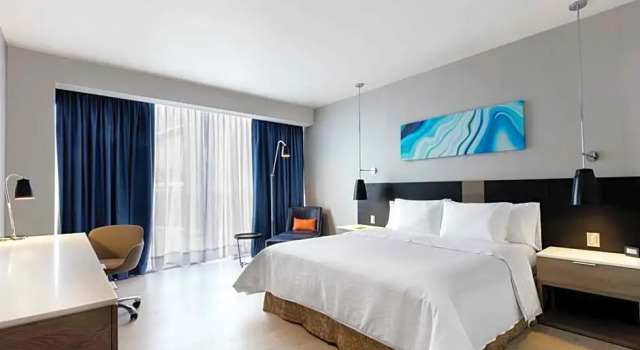 Двухместный люкс c 1 комнатой Hilton Garden Inn Mexico City Santa Fe