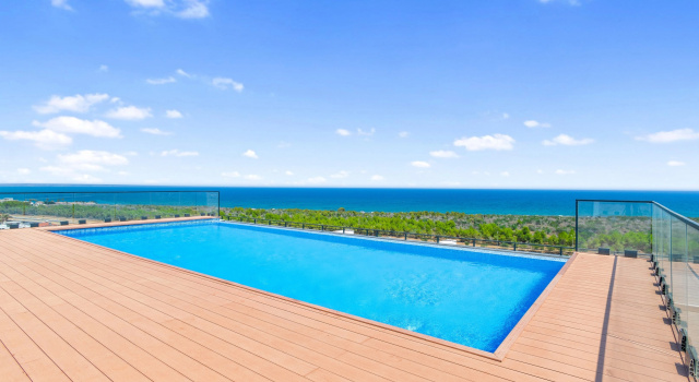 Апартаменты Globalstay Modern 1BR with Infinity Pool, Забронировать Апартаменты/квартира Отели Северного Кипра с бассейном, Бассейн