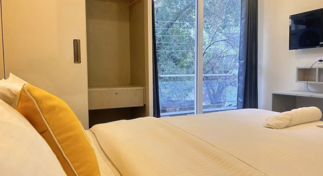 Номер Deluxe Lime Tree 1BHK Serviced Apartment - Medanta Medicity, Gurgaon