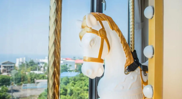 Camera doppia Deluxe con vista mare Secret Path B&B