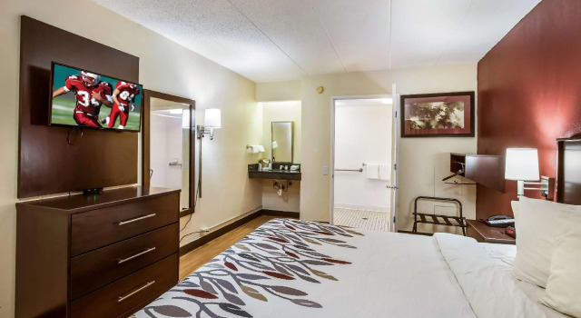 Двухместный номер Standard Red Roof Inn Saginaw   Frankenmuth