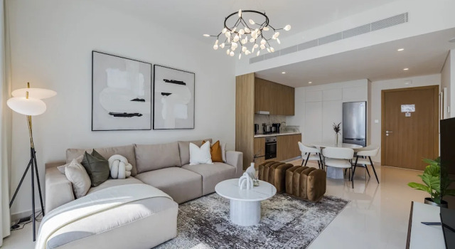 DHH -1 Bed Beach Vista Emaar Beachfront, Забронировать Апартаменты/квартира Апартаменты Эмирата Дубая, рядом с Международный яхт-клуб Дубая, Апартаменты/квартира