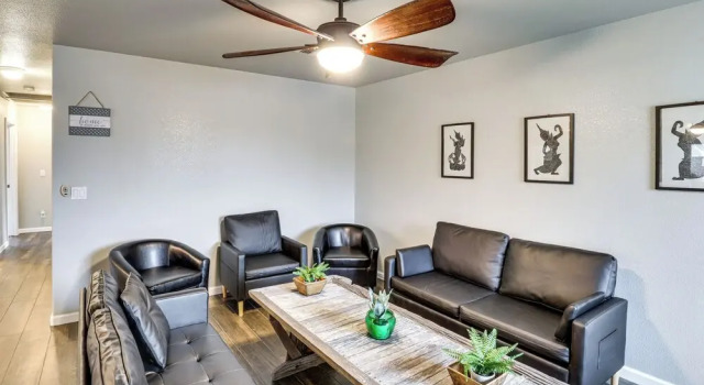 Fire Pit + Covered Patio: Bullhead City Escape!, Забронировать Дом для отпуска Виллы Буллхед-Сити, Вилла