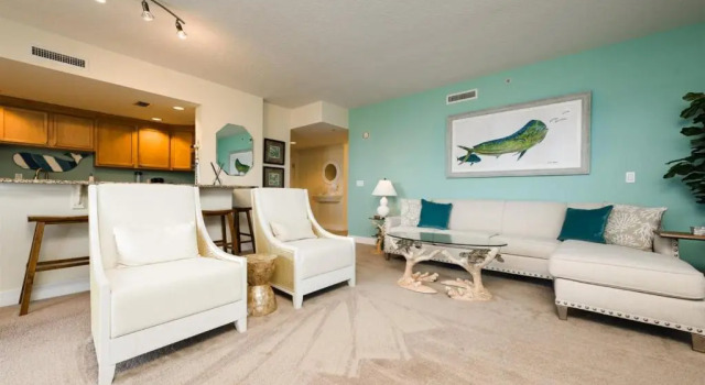Unit 103 Opus - 3 Bedroom Ocean Front, Buchen Sie Ferienwohnung Strand von Daytona Beach USA