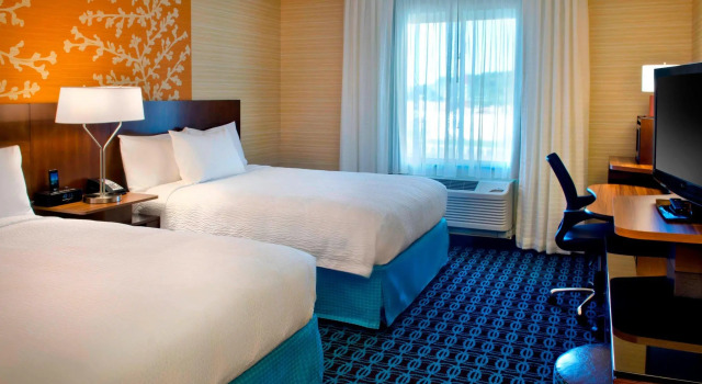 Четырёхместный номер Standard Fairfield Inn & Suites by Marriott Watertown Thousand Islands