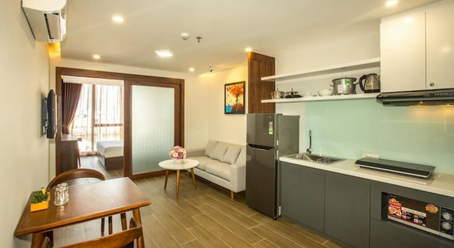 Двухместные апартаменты с частичным видом Citypoint Apartment